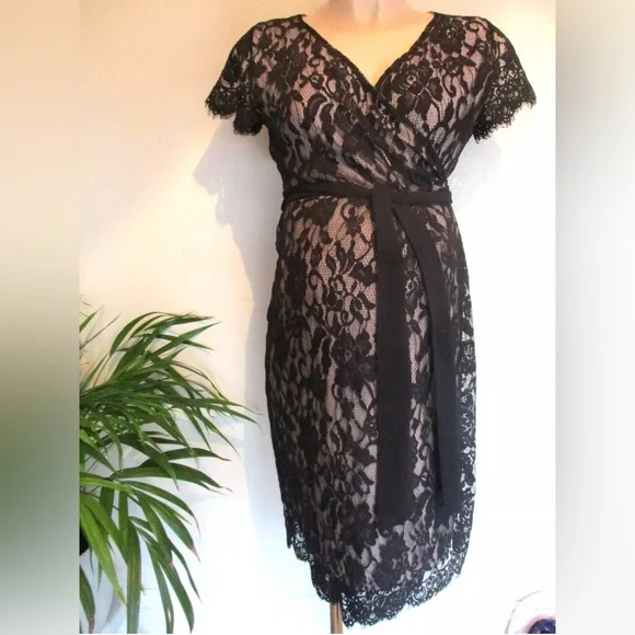 chinese dress ladies Seraphina Lace Dress, Chocolate Small